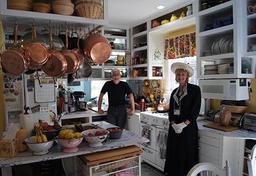 click to view larger image A clever update of a Victorian kitchen. Martinez, CA